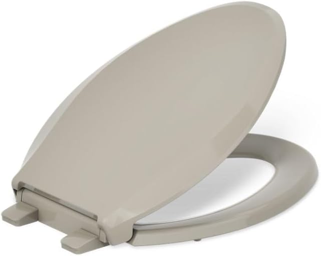 KOHLER 4639-RL-0 Cachet ReadyLatch Round Toilet Seat Soft Close, White