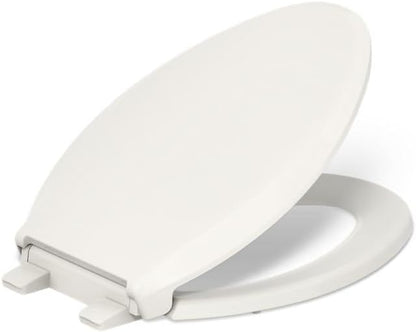 KOHLER 4639-RL-0 Cachet ReadyLatch Round Toilet Seat Soft Close, White
