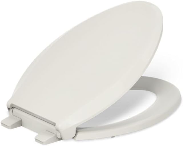 KOHLER 4639-RL-0 Cachet ReadyLatch Round Toilet Seat Soft Close, White