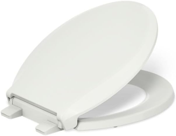 KOHLER 4639-RL-0 Cachet ReadyLatch Round Toilet Seat Soft Close, White