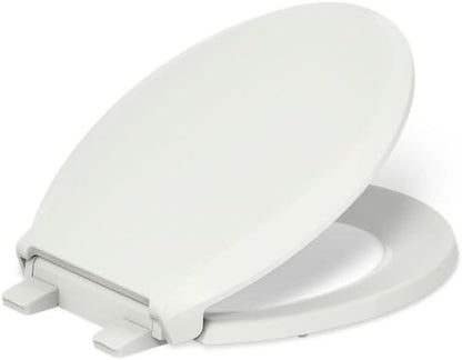 KOHLER 4639-RL-0 Cachet ReadyLatch Round Toilet Seat Soft Close, White