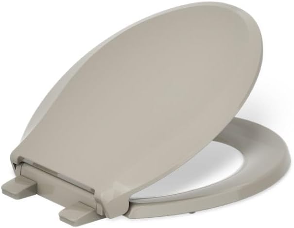 KOHLER 4639-RL-0 Cachet ReadyLatch Round Toilet Seat Soft Close, White