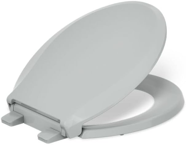 KOHLER 4639-RL-0 Cachet ReadyLatch Round Toilet Seat Soft Close, White