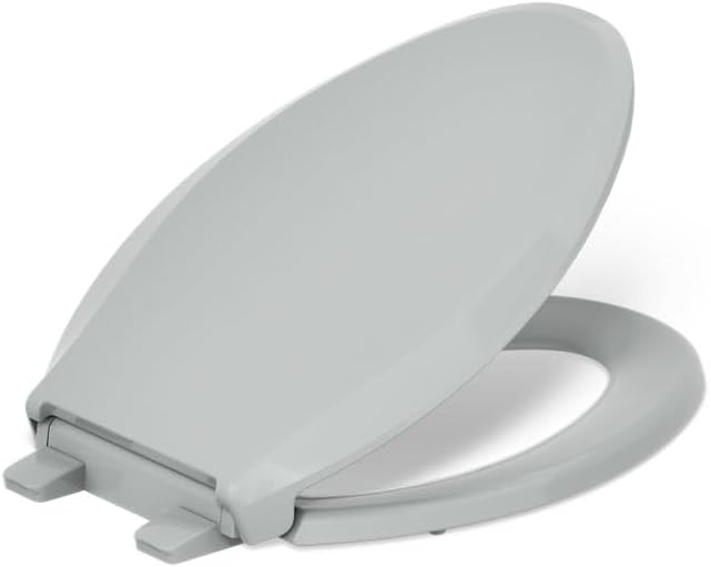 KOHLER 4639-RL-0 Cachet ReadyLatch Round Toilet Seat Soft Close, White