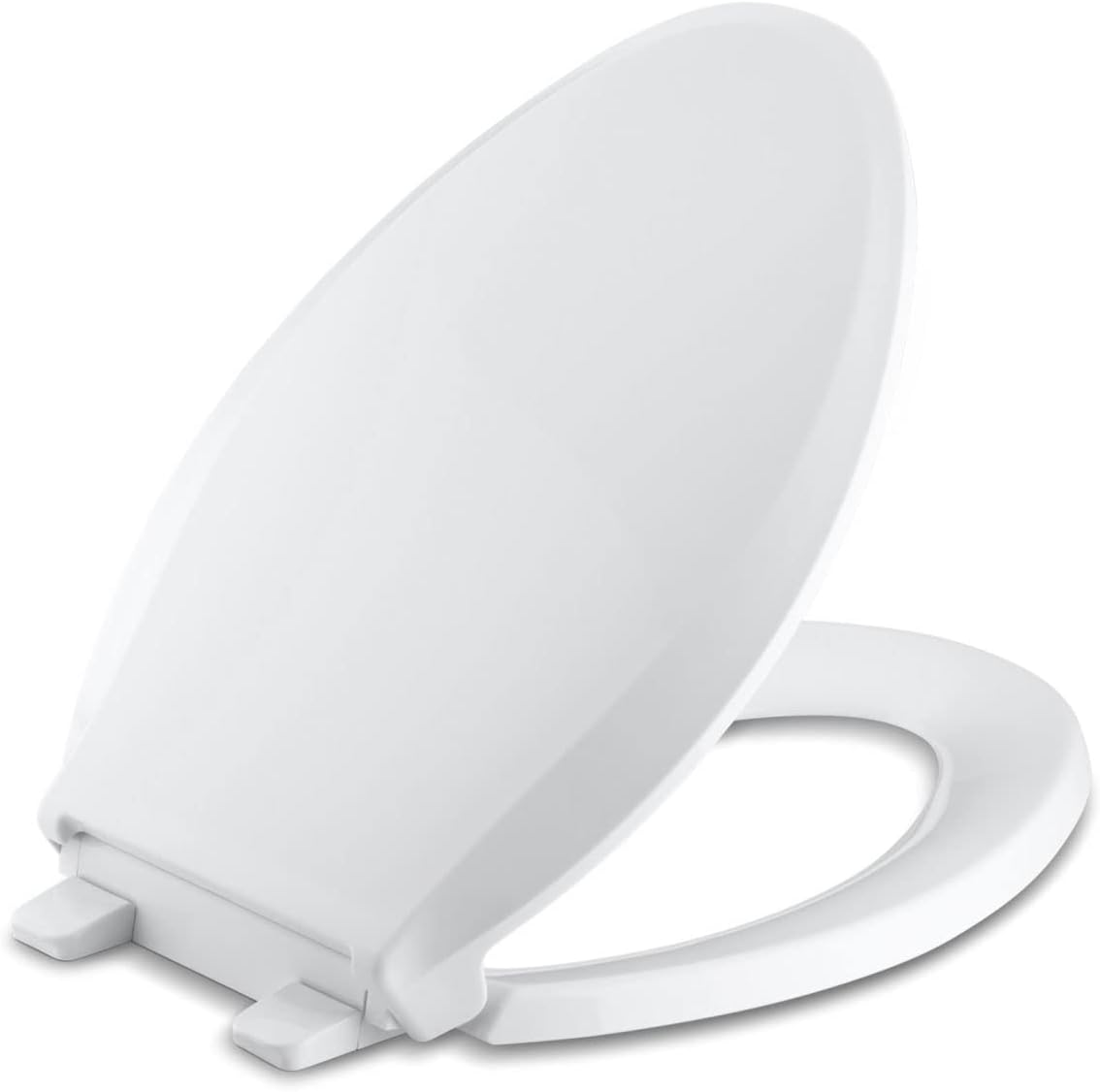KOHLER 4639-RL-0 Cachet ReadyLatch Round Toilet Seat Soft Close, White