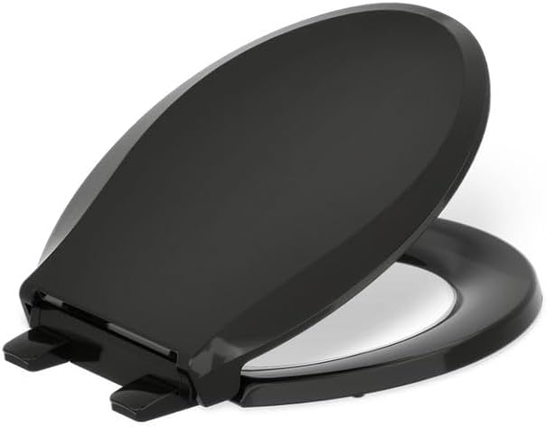 KOHLER 4639-RL-0 Cachet ReadyLatch Round Toilet Seat Soft Close, White