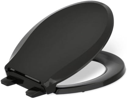 KOHLER 4639-RL-0 Cachet ReadyLatch Round Toilet Seat Soft Close, White