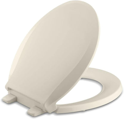 KOHLER 4639-RL-0 Cachet ReadyLatch Round Toilet Seat Soft Close, White