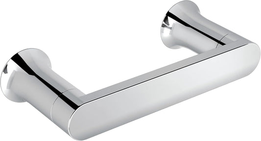 Moen Genta LX Chrome Modern Wall Mount Pivoting Toilet Paper Holder, Modern Toilet Roll Holder for Bathroom, BH3808CH