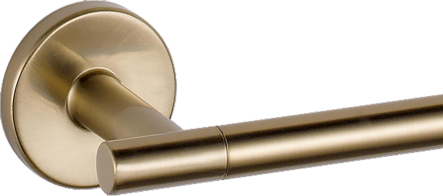 Delta Trinsic (1-Pack) Toilet Paper Holder Champagne Bronze Tissue Roll Holder for Bathroom Organization and Storage Single Post Toilet Tissue Holder Wall Bathroom Accessories 75950-CZ