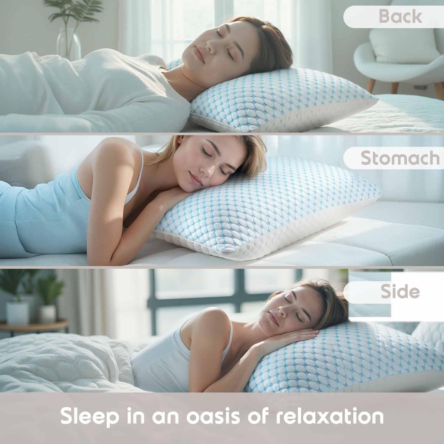 Nestl Cooling Body Pillow for Sleeping 1 Pack, Luxury Shredded Memory Foam Body Pillows, Adjustable Cold Gel Pillows for Hot Sleepers, Supportive Long Pillow for Bed Side Back Stomach Sleepers